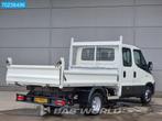 Iveco Daily 35C12 Euro6 Dubbel Cabine Kipper 3500kg trekhaak, Auto's, Bestelauto's, Te koop, 3500 kg, 6 stoelen, Iveco