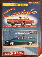 Jaarboek nr. 2-1995 1100 cabrio’s, Boeken, Auto's | Boeken, Ophalen of Verzenden, Zo goed als nieuw, Algemeen