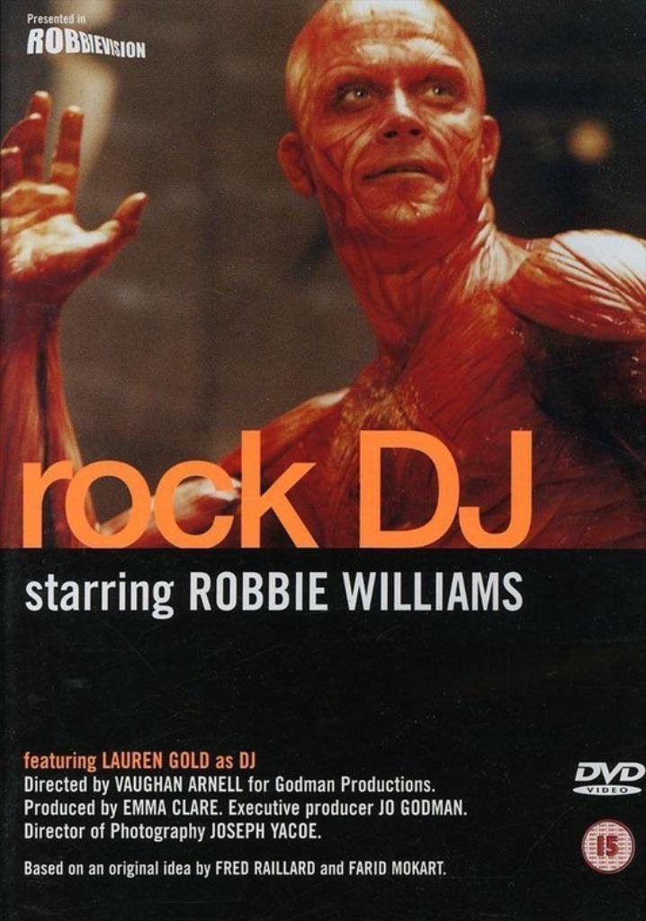 ROBBIE WILLIAMS DVD ROCK DJ, Cd's en Dvd's, Dvd's | Muziek en Concerten, Zo goed als nieuw, Alle leeftijden, Ophalen of Verzenden