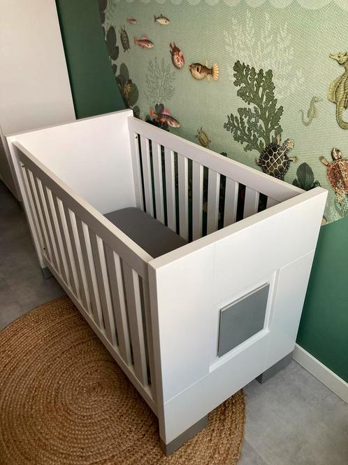 Complete babykamer - wit, Huis en Inrichting, Kasten | Dressoirs, Gebruikt, 100 tot 150 cm, 50 tot 75 cm, Ophalen