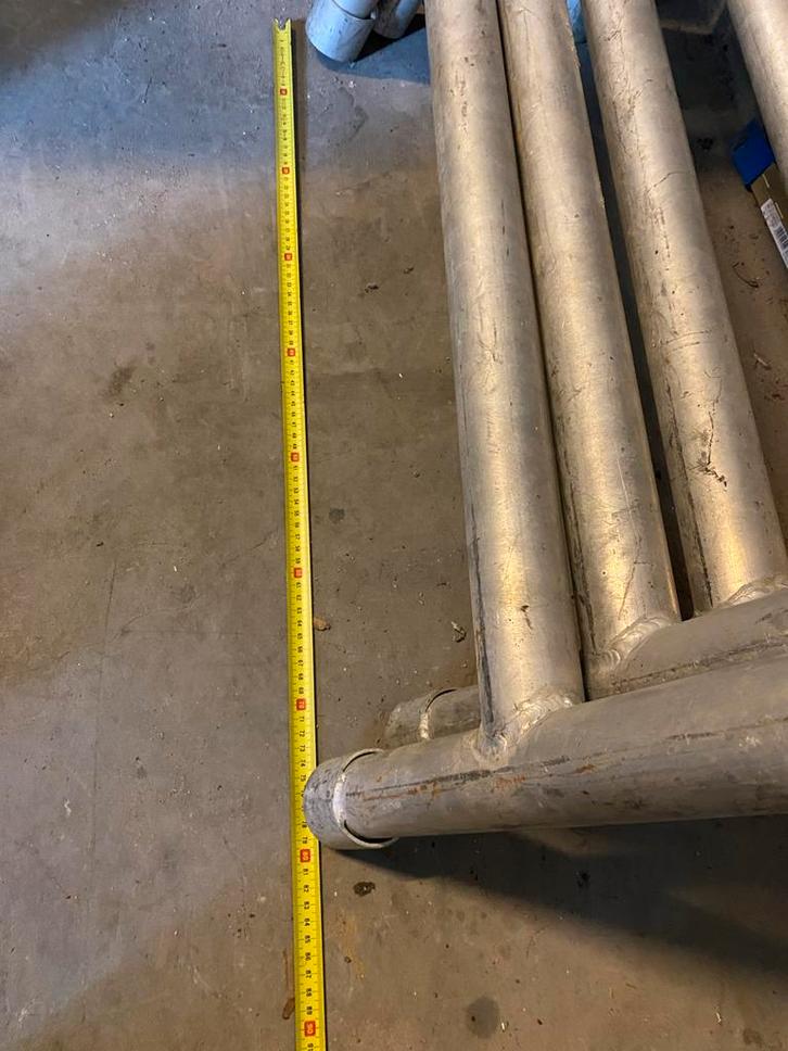 Steiger onderdelen Frame reigenkap / stabilisators/schoor, Doe-het-zelf en Verbouw, Steigers, Gebruikt, Overige typen, Minder dan 2 meter