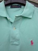 Lichtgroene Ralph Lauren polo maat XS valt als S, Ophalen, Gedragen, Groen, Ralph Lauren Polo