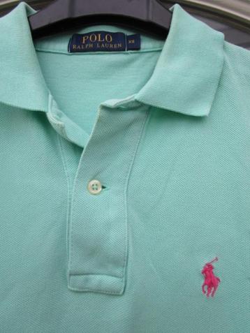 Lichtgroene Ralph Lauren polo maat XS valt als S beschikbaar voor biedingen