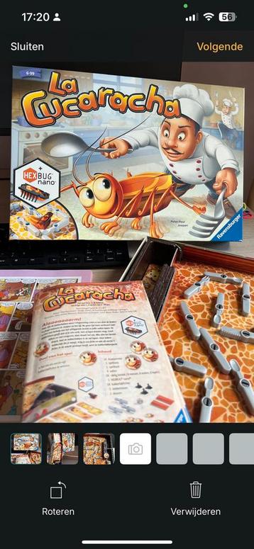 La Cucharacha spel Ravensburger beschikbaar voor biedingen
