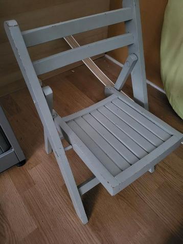 Vintage Kinderstoeltje - Opvouwbaar! beschikbaar voor biedingen