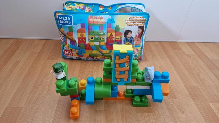 Mega Bloks, Kinderen en Baby's, Speelgoed | Bouwstenen, Gebruikt, Megabloks, Ophalen