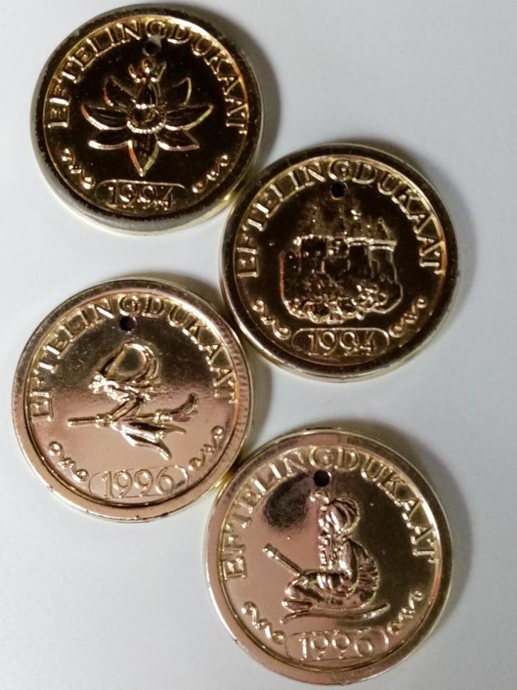 Efteling dukaten Leuk voor de verzamelaar, Verzamelen, Efteling, Zo goed als nieuw, Overige typen, Ophalen of Verzenden