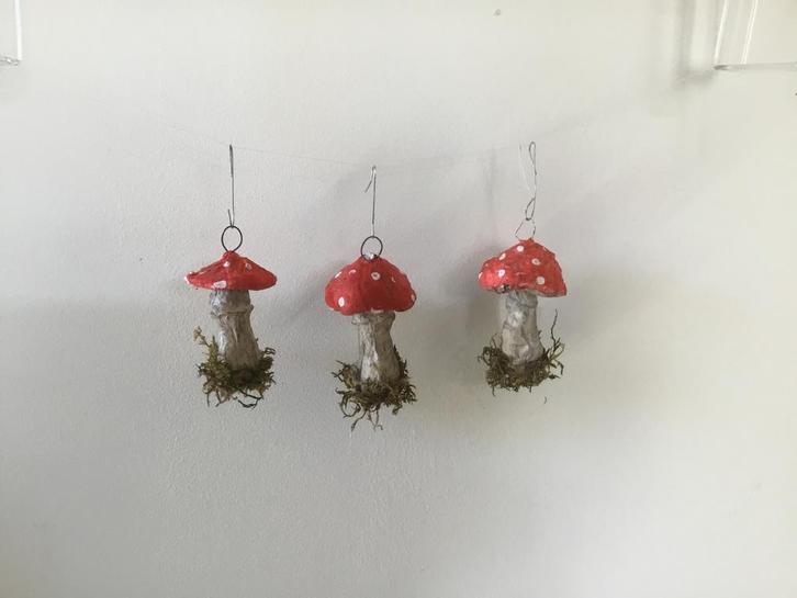 Wattenpopjes/watten paddestoeltjes/wattenpopje, Diversen, Kerst, Ophalen of Verzenden