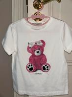 Twinset meisjes T-shirt – met roze teddybeer print, Ophalen of Verzenden, Zo goed als nieuw, Meisje, Shirt of Longsleeve