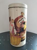 Beschuitblik bolletje fabeltjeskrant, Verzamelen, Blikken, Ophalen of Verzenden, Gebruikt, Beschuit, Bolletje