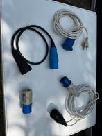 Diverse caravan (CEE) verloop stekkers, Caravans en Kamperen, Caravan accessoires, Ophalen of Verzenden, Gebruikt