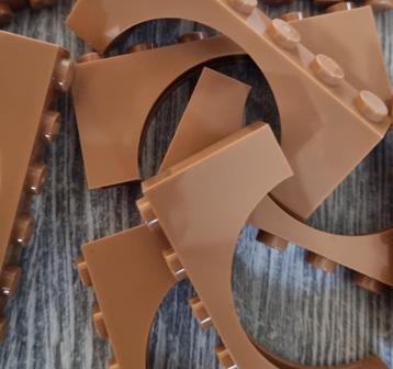 Lego arch 1x6x2 trick top, Medium nougat (per 10) beschikbaar voor biedingen