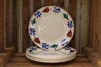 5 Stuks Boerenbont bordjes 46259, Huis en Inrichting, Keuken | Servies, Ophalen of Verzenden, Gebruikt, Boerenbont, Bord(en)