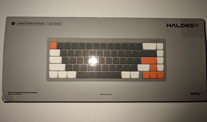 NuPhy Halo 65HE Rapid Trigger Toetsenbord, Computers en Software, Toetsenborden, Zo goed als nieuw, Qwerty, Bedraad, Ergonomisch