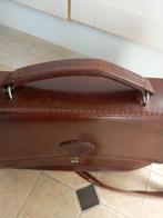 Vintage leren aktentas, Sieraden, Tassen en Uiterlijk, Tassen | Schooltassen, Ophalen of Verzenden, Bruin, Aktetas of Boekentas