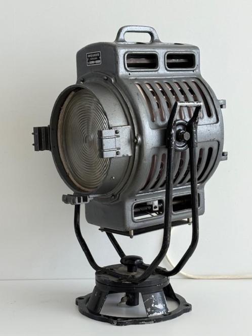 ARRI FILM & THEATERLAMP, VLOERLAMP VINTAGE JAREN 50, Huis en Inrichting, Lampen | Vloerlampen, Gebruikt, Minder dan 100 cm, Glas