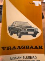 Vraagbaak nissan bluebird 1980 - 1984, Ophalen of Verzenden
