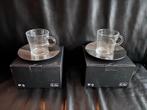 Nespresso View Lungo kop en schotel (2x) - Nieuw!, Huis en Inrichting, Keuken | Servies, Nieuw, Ophalen of Verzenden, Glas, Effen