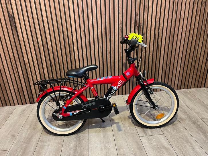 Loekie Snake 16 inch jongensfiets, Fietsen en Brommers, Fietsen | Jongens, Gebruikt, 16 inch, Ophalen