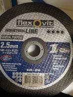 Flexovit 180mm doorslijpschijven, Doe-het-zelf en Verbouw, Ophalen of Verzenden, Nieuw, 1000 watt of meer, Haakse handslijpmachine