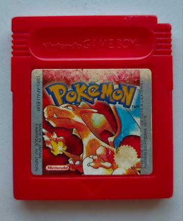 Gameboy Pokemon RED (GB Color) beschikbaar voor biedingen