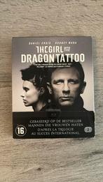 Blu-ray the Girl with the Dragon Tattoo in sleeve, Ophalen of Verzenden, Zo goed als nieuw