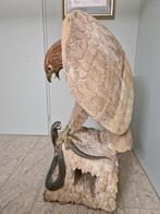 Mooi grote houten adelaar, Gebruikt, Dier, Ophalen