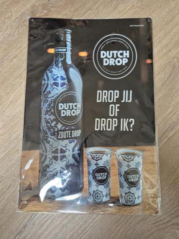 Dutch Drop metalen reclamebord 45x30   beschikbaar voor biedingen