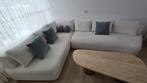 NIEUW: witte loungebank, Ophalen, Nieuw, Stof