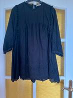 Katoenen/ kanten jurkje mt S Zwart Zara, Kleding | Dames, Jurken, Ophalen of Verzenden, Zo goed als nieuw, Maat 36 (S), Boven de knie