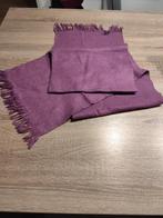 paarse sjaal, Ophalen of Verzenden, Zo goed als nieuw, Maat 46/48 (XL) of groter, Sjaal