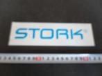 sticker STORK  XPLF113, Ophalen, Zo goed als nieuw