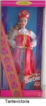 Barbie DOLLS of the WORLD RUSSIAN Russische, Verzamelen, Poppen, Ophalen of Verzenden, Nieuw, Pop