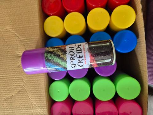 Spuitkrijt 175 mL krijtspray chalk spray stoepkrijt spuitbus, Kinderen en Baby's, Speelgoed | Overig, Nieuw, Jongen of Meisje