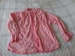 leuke roze geruite blouse maat 44/46 Tirolerblouse, Ophalen, Zo goed als nieuw, Maat 42/44 (L), Roze