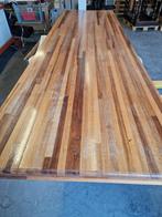 eiken eettafel 300 x 90 cm, Huis en Inrichting, Tafels | Eettafels, Ophalen, Gebruikt, 200 cm of meer, 50 tot 100 cm