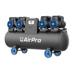 Nieuwe Compressor Olievrij 4x2pk 120L Tank 400V, 100 liter of meer, Ophalen of Verzenden, Nieuw