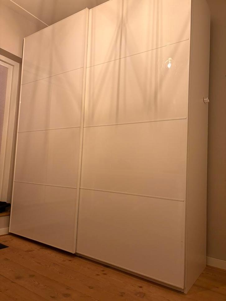 IKEA pax kast - deuren 100x230 - schuif - wit, Huis en Inrichting, Kasten | Kledingkasten, Gebruikt, 200 cm of meer, 50 tot 75 cm
