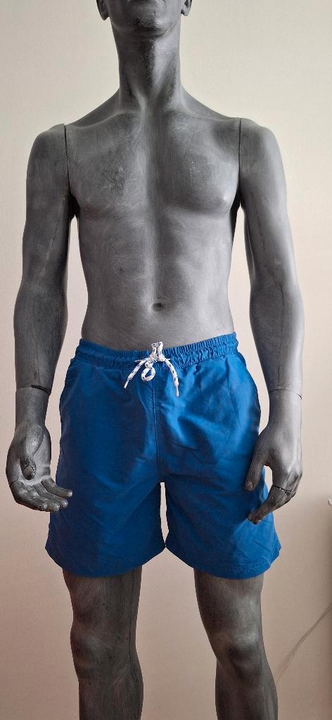 Blauwe zwembroek, Kleding | Heren, Badmode en Zwemkleding, Zwemshort, Maat 48/50 (M), Blauw, Ophalen of Verzenden