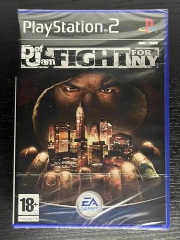 Def Jam Fight For New York PS2 Sealed PAL game beschikbaar voor biedingen
