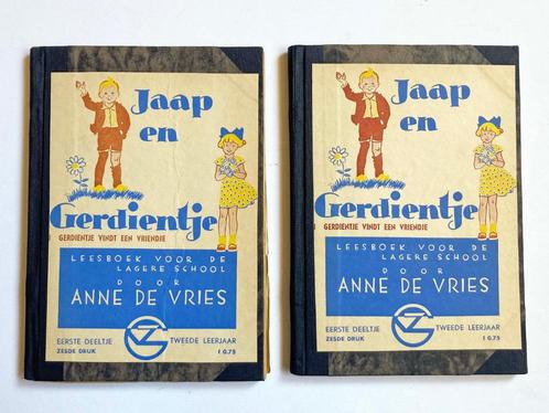 Leesboek Jaap en Gerdientje door Anne de Vries (1947), Boeken, Kinderboeken | Jeugd | onder 10 jaar, Gelezen, Fictie algemeen
