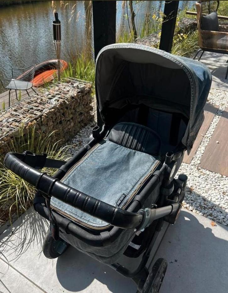 Bugaboo Buffalo Diesel Jeans Kinder/Combiwagen, Kinderen en Baby's, Kinderwagens en Combinaties, Zo goed als nieuw, Kinderwagen