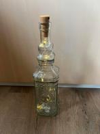 Sierfles met lampjes, Ophalen of Verzenden, Nieuw, Glas, Minder dan 50 cm