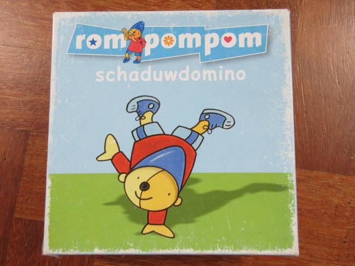 RomPompom Schaduwdomino, Kinderen en Baby's, Speelgoed | Educatief en Creatief, Gebruikt, Puzzelen, Ontdekken, Ophalen of Verzenden