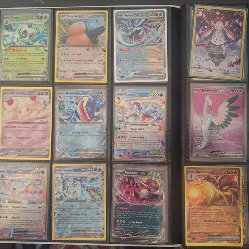 Diverse EX-kaarten uit Scarlet & Violet, Hobby en Vrije tijd, Verzamelkaartspellen | Pokémon, Zo goed als nieuw, Meerdere kaarten