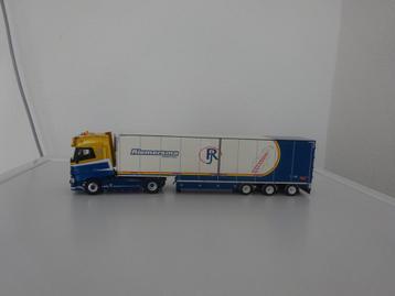  Renault H .Adema Transport met Riemersma semikoeltrailer . beschikbaar voor biedingen