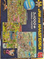 Jan van Haasteren 3x1000 Puzzel + Posters, Ophalen of Verzenden, Meer dan 1500 stukjes, Zo goed als nieuw, Legpuzzel