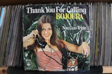 7" Single Bojoura - Thank You For Calling / Non Ceas Triste beschikbaar voor biedingen