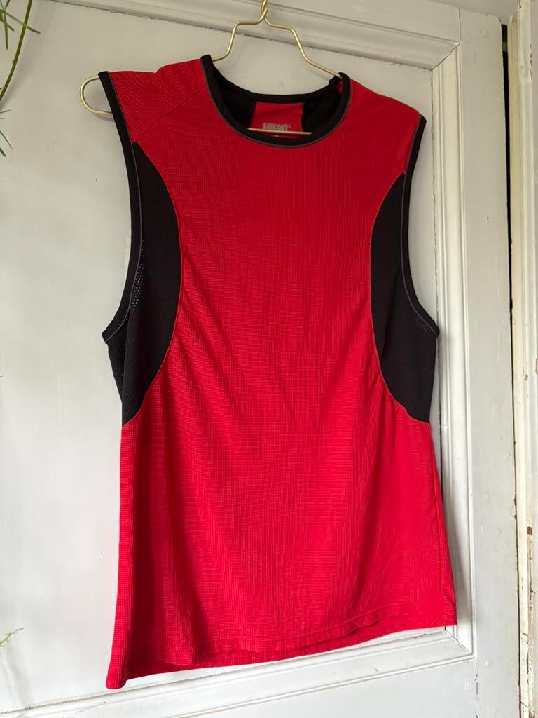 Saucony singlet heren maat L, Maat 52/54 (L), Ophalen of Verzenden, Hardlopen of Fietsen, Gedragen