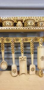 houten lepelset 12 delig, Ophalen of Verzenden, 'T Olde Gre-j, Info@toldegrej.nl, Endepoelstraat 20f Didam